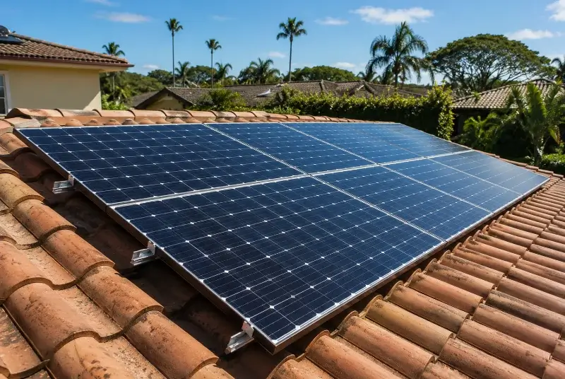 Installation de panneaux solaires à Lagarde